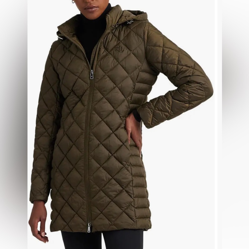 Hooded Long Puffer Coat